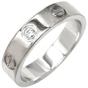 カルティエ Cartier ミニラブリング 1Pダイヤ B4050500 ホワイトゴールド K18WG ダイヤモンド #47(JP7) リング 指輪 スモールモデル LOVE Ring 750 18K WG 18金 7号