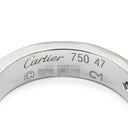カルティエ Cartier ミニラブリング 1Pダイヤ B4050500 ホワイトゴールド K18WG ダイヤモンド #47(JP7) リング 指輪 スモールモデル LOVE Ring 750 18K WG 18金 7号