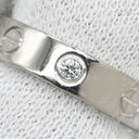 カルティエ Cartier ミニラブリング 1Pダイヤ B4050500 ホワイトゴールド K18WG ダイヤモンド #47(JP7) リング 指輪 スモールモデル LOVE Ring 750 18K WG 18金 7号