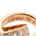 カルティエ Cartier Love ネックレス セミパヴェ B7013900 ピンクゴールド K18PG ダイヤモンド ネックレス Cartier 18金 750PG PG ベビーラブ ダイヤ 18粒 18P