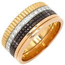 ブシュロン BOUCHERON キャトル クラシック ラージ JRG0062353 4カラー K18YG K18PG K18WG ブラウンPVD ダイヤモンド #T70 リング 指輪 ダイヤ Au750 18K ブラウンPVD 29号