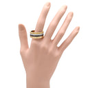 ブシュロン BOUCHERON キャトル クラシック ラージ JRG0062353 4カラー K18YG K18PG K18WG ブラウンPVD ダイヤモンド #T70 リング 指輪 ダイヤ Au750 18K ブラウンPVD 29号