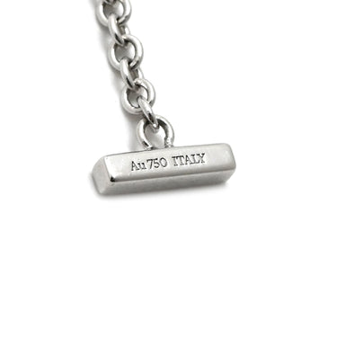 ティファニー Tiffany & Co Tスマイル ピンクサファイア ミディアム ホワイトゴールド K18WG ピンクサファイヤ ブレスレット 750 18K WG