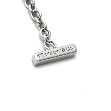 ティファニー Tiffany & Co Tスマイル ピンクサファイア ミディアム ホワイトゴールド K18WG ピンクサファイヤ ブレスレット 750 18K WG