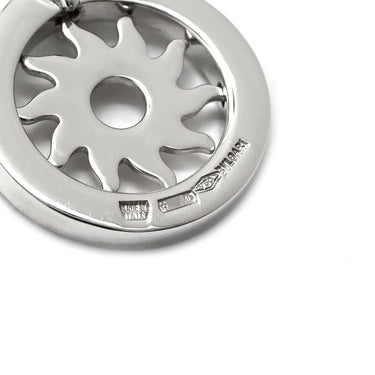 ブルガリ BVLGARI トンドサン ホワイトゴールド K18WG チャーム 750 18金 18K WG 太陽モチーフ ペンダントトップ
