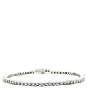 デビアス DE BEERS LINE ダイヤモンド ブレスレット ホワイトゴールド K18WG ダイヤモンド ブレスレット Au750 K18WG LINE テニスブレスレット 0.50ct