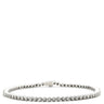 デビアス DE BEERS LINE ダイヤモンド ブレスレット ホワイトゴールド K18WG ダイヤモンド ブレスレット Au750 K18WG LINE テニスブレスレット 0.50ct