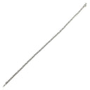 デビアス DE BEERS LINE ダイヤモンド ブレスレット ホワイトゴールド K18WG ダイヤモンド ブレスレット Au750 K18WG LINE テニスブレスレット 0.50ct