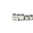 デビアス DE BEERS LINE ダイヤモンド ブレスレット ホワイトゴールド K18WG ダイヤモンド ブレスレット Au750 K18WG LINE テニスブレスレット 0.50ct