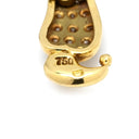 ショパール CHOPARD ハッピーダイヤモンド ピエロ イエローゴールド K18YG ダイヤモンド ルビー エメラルド サファイア ペンダントトップ Au750 18K ルビー エメラルド サファイア