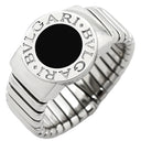 ブルガリ BVLGARI ブルガリブルガリ トゥボガス ブラック×ホワイトゴールド K18WG オニキス リング 指輪 18K 750 18金 17.5号