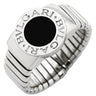 ブルガリ BVLGARI ブルガリブルガリ トゥボガス ブラック×ホワイトゴールド K18WG オニキス リング 指輪 18K 750 18金 17.5号