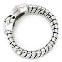 ブルガリ BVLGARI ブルガリブルガリ トゥボガス ブラック×ホワイトゴールド K18WG オニキス リング 指輪 18K 750 18金 17.5号