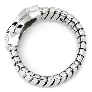 ブルガリ BVLGARI ブルガリブルガリ トゥボガス ブラック×ホワイトゴールド K18WG オニキス リング 指輪 18K 750 18金 17.5号