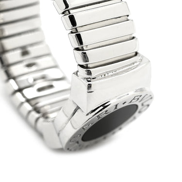 ブルガリ BVLGARI ブルガリブルガリ トゥボガス ブラック×ホワイトゴールド K18WG オニキス リング 指輪 18K 750 18金 17.5号