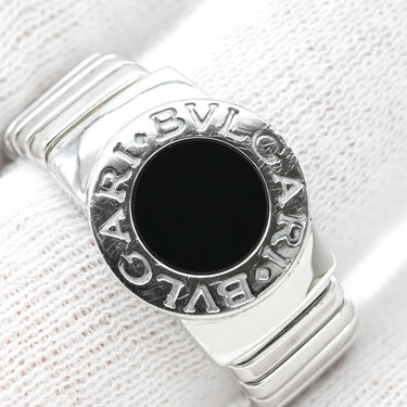 ブルガリ BVLGARI ブルガリブルガリ トゥボガス ブラック×ホワイトゴールド K18WG オニキス リング 指輪 18K 750 18金 17.5号