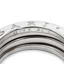 ブルガリ BVLGARI ビーゼロワン B-zero1 2バンドリング ホワイトゴールド K18WG #52 リング 指輪 750 18金 WG 12号