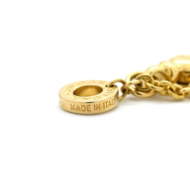ブルガリ BVLGARI ビーゼロワン B-zero1 チェーン イエローゴールド K18YG ネックレス K18YG Au750 18K 18金