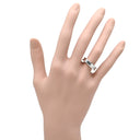 ブルガリ BVLGARI ビーゼロワン B-zero1 リング XS 336018 ホワイトゴールド K18WG #48(JP8) リング 指輪 750 18金 WG 1バンドリング 8号
