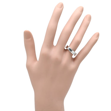 ブルガリ BVLGARI ビーゼロワン B-zero1 リング XS 336018 ホワイトゴールド K18WG #48(JP8) リング 指輪 750 18金 WG 1バンドリング 8号