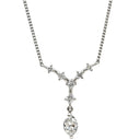 TASAKI TASAKI Y字ダイヤペンダント プラチナシルバー Pt900 ダイヤモンド Pt850(チェーン) ネックレス Pt900×Pt850 ダイヤ 7粒 7石 ティアードロップ Y型