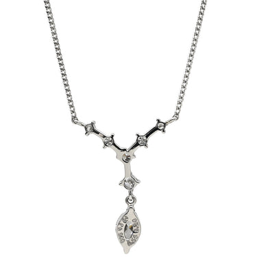 TASAKI TASAKI Y字ダイヤペンダント プラチナシルバー Pt900 ダイヤモンド Pt850(チェーン) ネックレス Pt900×Pt850 ダイヤ 7粒 7石 ティアードロップ Y型