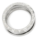 ブルガリ BVLGARI ビーゼロワン B-zero1 2バンド ホワイトゴールド K18WG #57 リング 指輪 BVLGARI K18WG Au750 18K 18金 16.5号