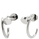 カルティエ Cartier ジュスト アン クル SM B8301236 ホワイトゴールド K18WG ピアス AU750 18K WG フープ