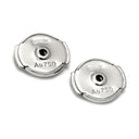 カルティエ Cartier ジュスト アン クル SM B8301236 ホワイトゴールド K18WG ピアス AU750 18K WG フープ