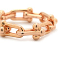 ティファニー Tiffany & Co ハードウェア スモールリンク 72668898 ローズゴールド K18PG ダイヤモンド #15 リング 指輪 ピンクゴールド 750 PG RG ダイヤ 13号