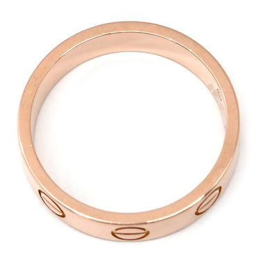 カルティエ Cartier ラブリング スモールモデル B4085246 ピンクゴールド K18PG #46 リング 指輪 LOVE Ring PG Au750 18K ミニサイズ 6号