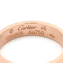 カルティエ Cartier ラブリング スモールモデル B4085246 ピンクゴールド K18PG #46 リング 指輪 LOVE Ring PG Au750 18K ミニサイズ 6号