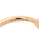 ティファニー Tiffany & Co T ダイヤモンド ワイヤー 60147315 ピンクゴールド K18PG ダイヤモンド リング 指輪 T&Co. K18PG Au750 18K 18金 ローズゴールド 6号