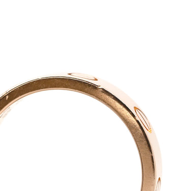 カルティエ Cartier ミニラブリング ピンクゴールド K18PG ダイヤモンド #48(JP8) リング 指輪 LOVE Ring 750 18K PG 18金 1P ダイヤ 8号