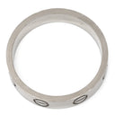カルティエ Cartier ラブリング スモールモデル B4085149 ホワイトゴールド K18WG #49 リング 指輪 LOVE Ring WG Au750 18K ミニサイズ 9号