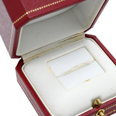 カルティエ Cartier ラブリング スモールモデル B4085149 ホワイトゴールド K18WG #49 リング 指輪 LOVE Ring WG Au750 18K ミニサイズ 9号