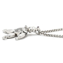 ショパール CHOPARD ハッピーダイヤモンド ピエロ 79/5053-20 ホワイトゴールド K18WG ダイヤモンド ルビー ネックレス Au750 18K ルビー 3石