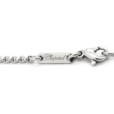ショパール CHOPARD ハッピーダイヤモンド ピエロ 79/5053-20 ホワイトゴールド K18WG ダイヤモンド ルビー ネックレス Au750 18K ルビー 3石