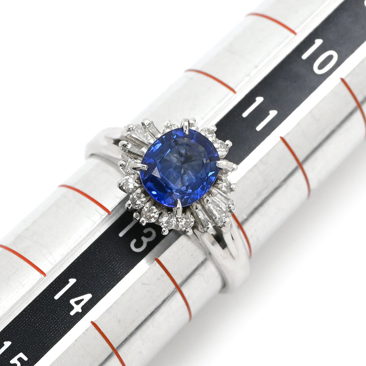 ノンブランド NON BRAND ブルーサファイア 1.45ct ダイヤ 0.28ct