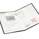 ノンブランド NON BRAND イエローダイヤモンド 0.24ct ペンダント ピンクゴールド K18PG ダイヤモンド ネックレス 1石 1粒 ラウンドブリリアントカット 18K 750 PG