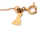 ノンブランド NON BRAND イエローダイヤモンド 0.24ct ペンダント ピンクゴールド K18PG ダイヤモンド ネックレス 1石 1粒 ラウンドブリリアントカット 18K 750 PG