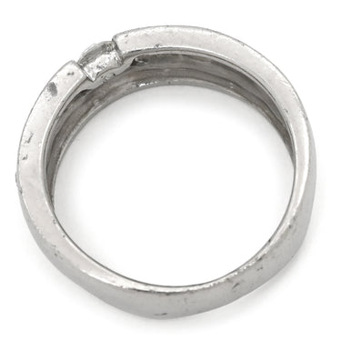 ノンブランド NON BRAND ダイヤモンド 0.18ct デザインリング プラチナシルバー Pt900 ダイヤモンド リング 指輪 プラチナ900 名前・年の刻印入り 9.5号