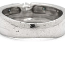 ノンブランド NON BRAND ダイヤモンド 0.18ct デザインリング プラチナシルバー Pt900 ダイヤモンド リング 指輪 プラチナ900 名前・年の刻印入り 9.5号