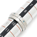 ノンブランド NON BRAND ダイヤモンド 0.18ct デザインリング プラチナシルバー Pt900 ダイヤモンド リング 指輪 プラチナ900 名前・年の刻印入り 9.5号