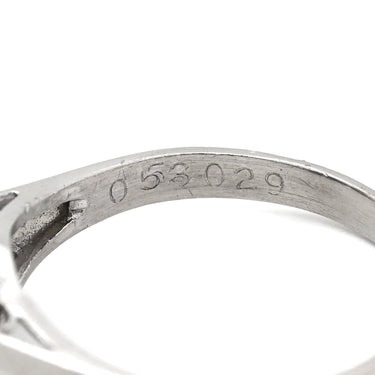 ノンブランド NON BRAND サファイア 0.53ct ダイヤモンド ブルー×プラチナシルバー Pt900 サファイア ダイヤモンド リング 指輪 青 プラチナ900 オーバルミックスカット 11号