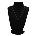 ノンブランド NON BRAND ダイヤ 0.30ct バー イエローゴールド K18YG ダイヤモンド ペンダントトップ 18K 750 YG ネックレストップ 7P 7石 ラウンドブリリアント
