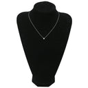 ウィスプ WISP ダイヤモンド 0.546ct プラチナシルバー Pt900 ダイヤモンド Pt850(チェーン) ネックレス 1Pダイヤ プラチナ Pt ブリリアントカット