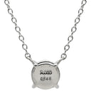 ウィスプ WISP ダイヤモンド 0.546ct プラチナシルバー Pt900 ダイヤモンド Pt850(チェーン) ネックレス 1Pダイヤ プラチナ Pt ブリリアントカット