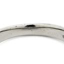 ノンブランド NON BRAND ダイヤモンド 1.08ct デザインリング プラチナシルバー Pt900 ダイヤモンド リング 指輪 プラチナ900 V字 Vライン ラウンドブリリアント 9.5号
