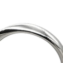 ノンブランド NON BRAND ダイヤ 5粒 5P プラチナシルバー Pt950 ダイヤモンド リング 指輪 Pt950 アシンメトリーライン スリムリング 7号